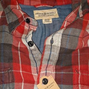 Ralph Lauren denim and supply flannel men's XXL